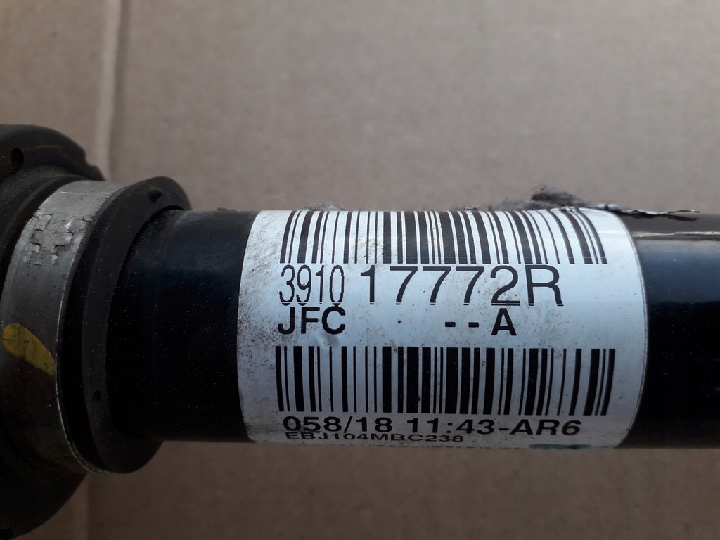 фото №2, Приводной вал półośka левая renault espace v 15- 2.0 dci