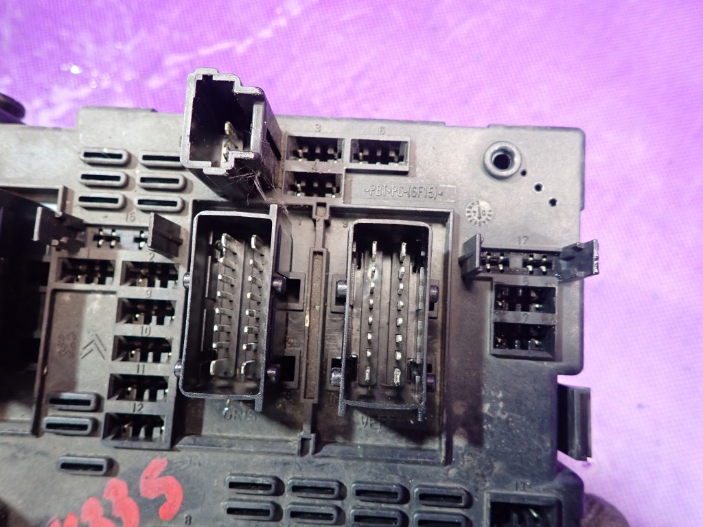 фото №6, Peugeot 307 01-05 коробка запобіжників модуль bsm 9650664180