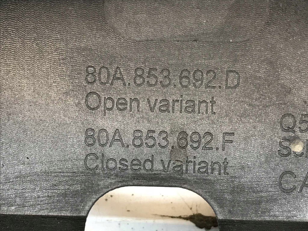 фото №9, Усилитель бампера верхний каркас audi q5 80a 20- lift s-line 80a853692d