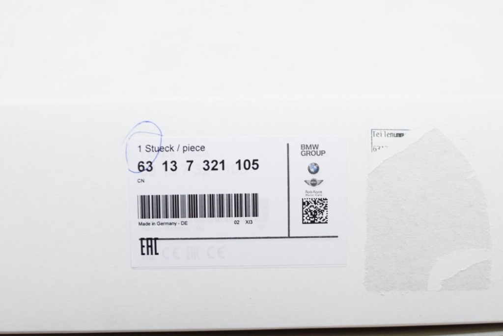 Купити Mini r56 передній лівий поворотник з захист радіатора 63137321105