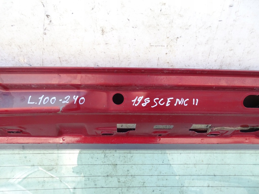 фото №8, Кришка багажника багажника renault scenic ii