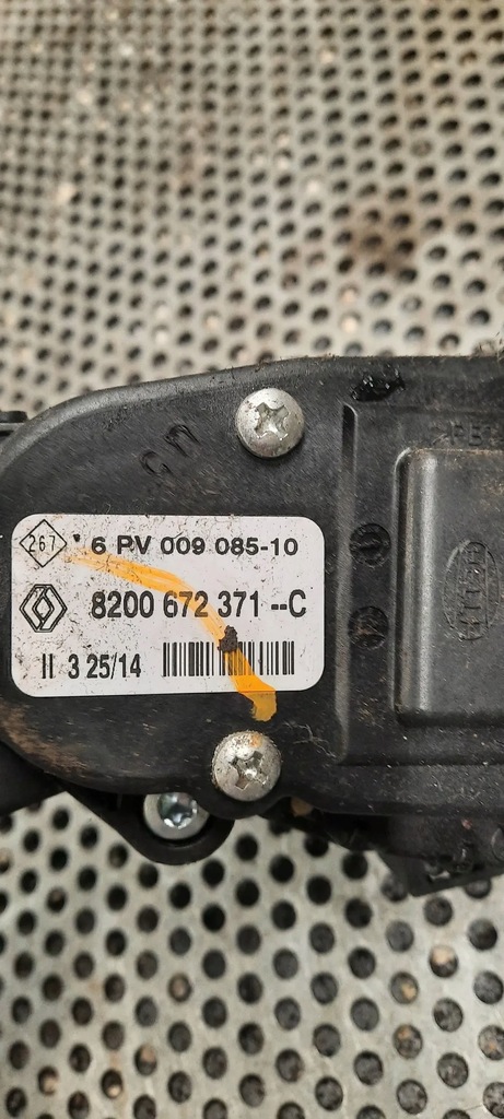 фото №3, Педаль газу 8200672371c renault master