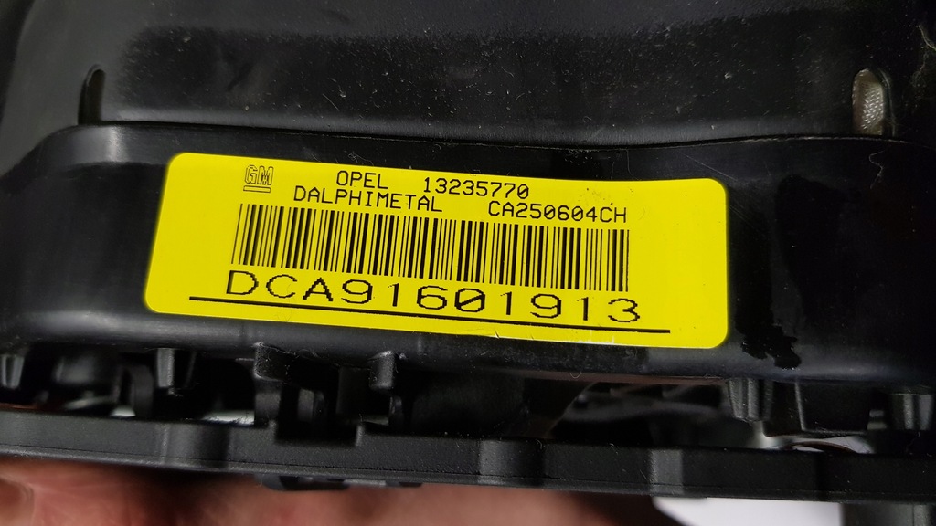 фото №11, Консоль подушки безпеки opel corsa d