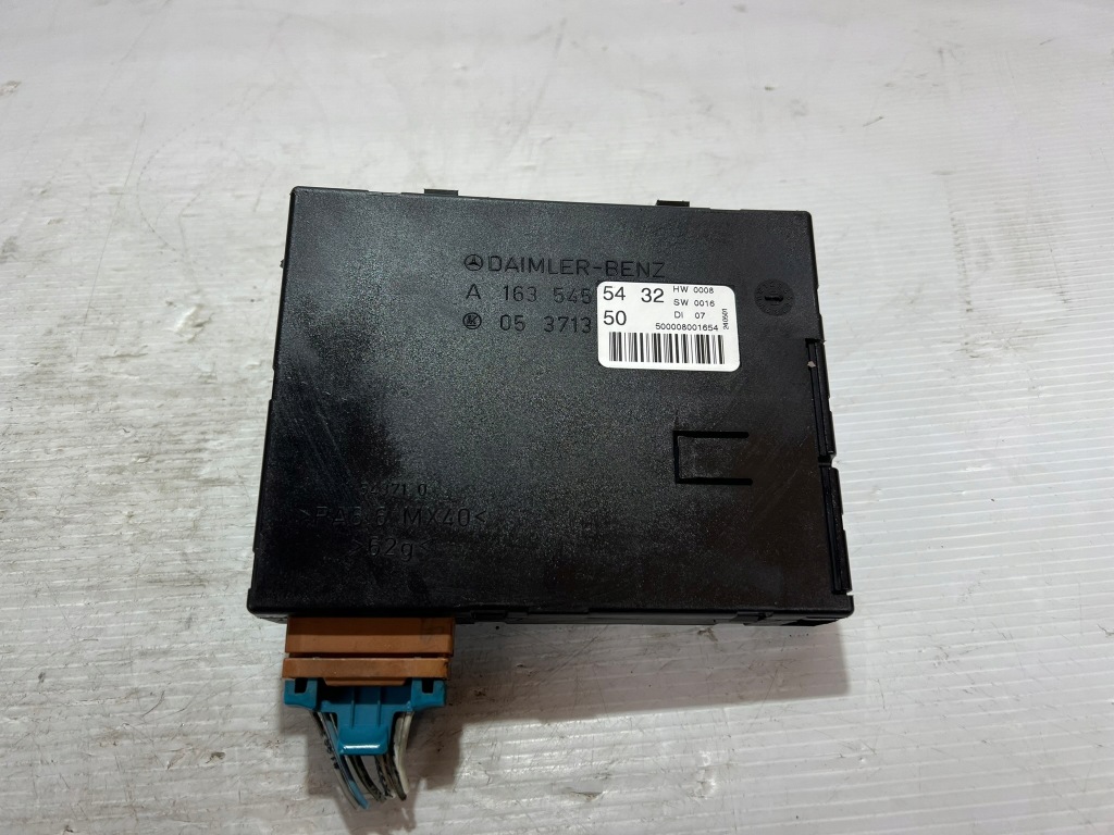фото №1, Mercedes ml w163 модуль комфорта a1635455432