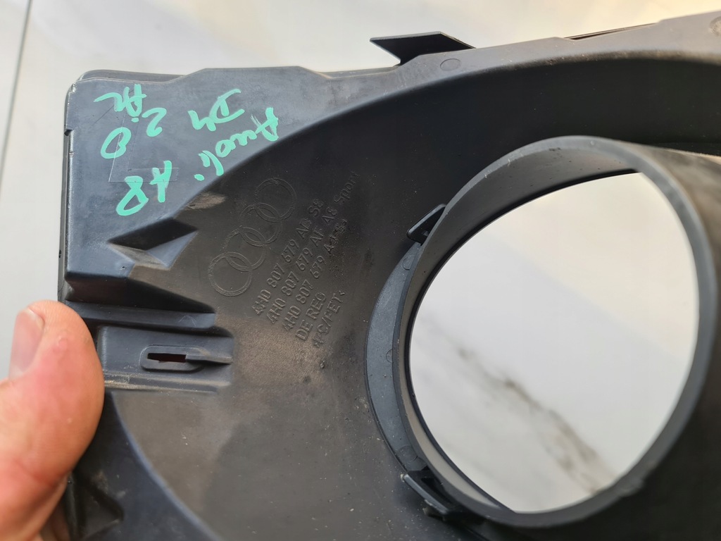 фото №7, Ліва решітка бампера audi s8 d4 4h lift s8 plus карбон