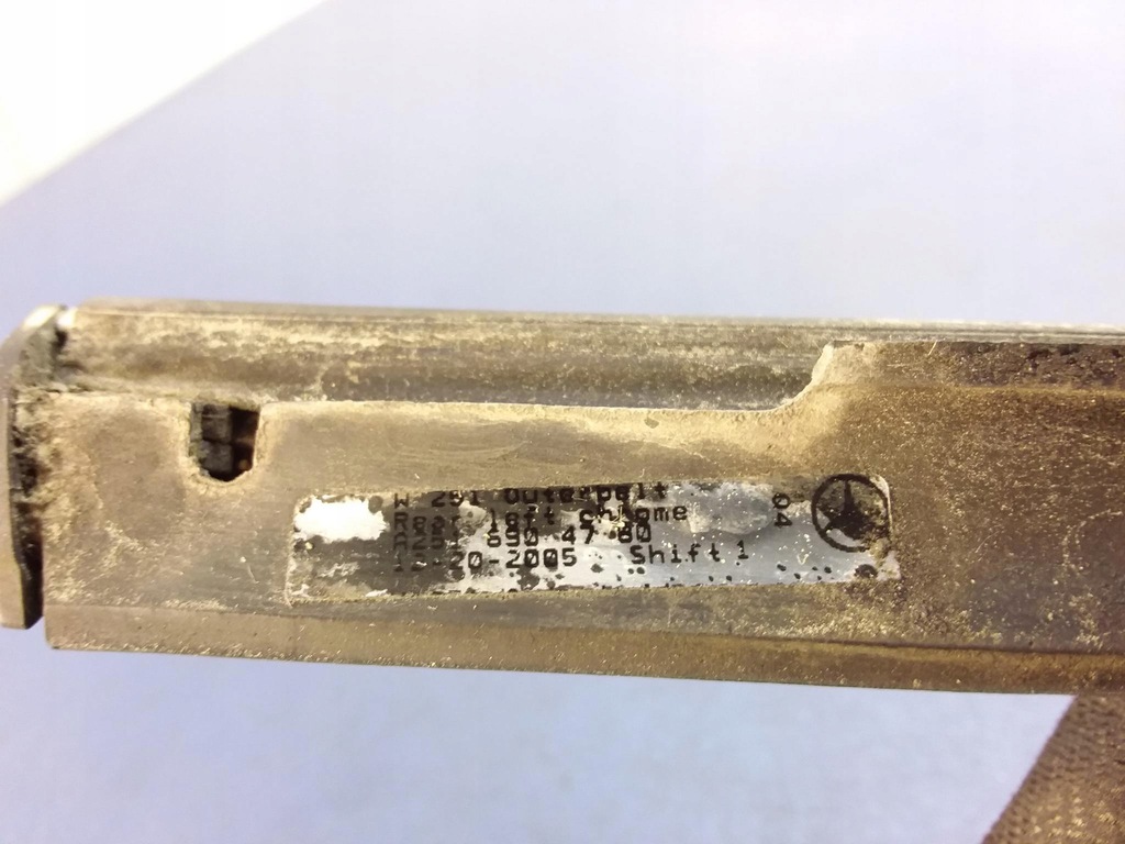 фото №4, Mercedes r w251 молдинг ущільнювач двері лівий задня