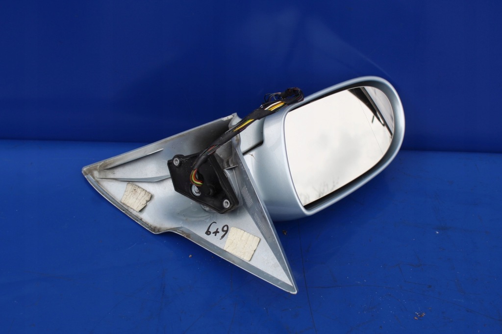 Зеркало левая 15 pin оригинальный номер mercedes sl r230 w230 рестайлинг  цвет c762 anglik 2004r с Разборки