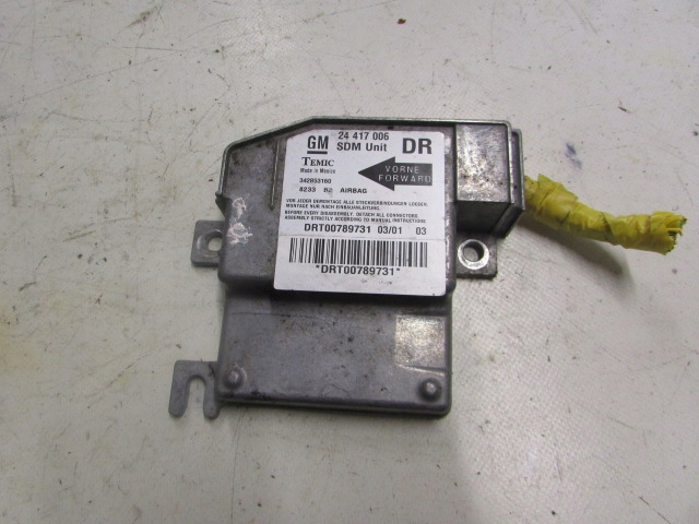 фото №1, Датчик air bag opel corsa c 1,2