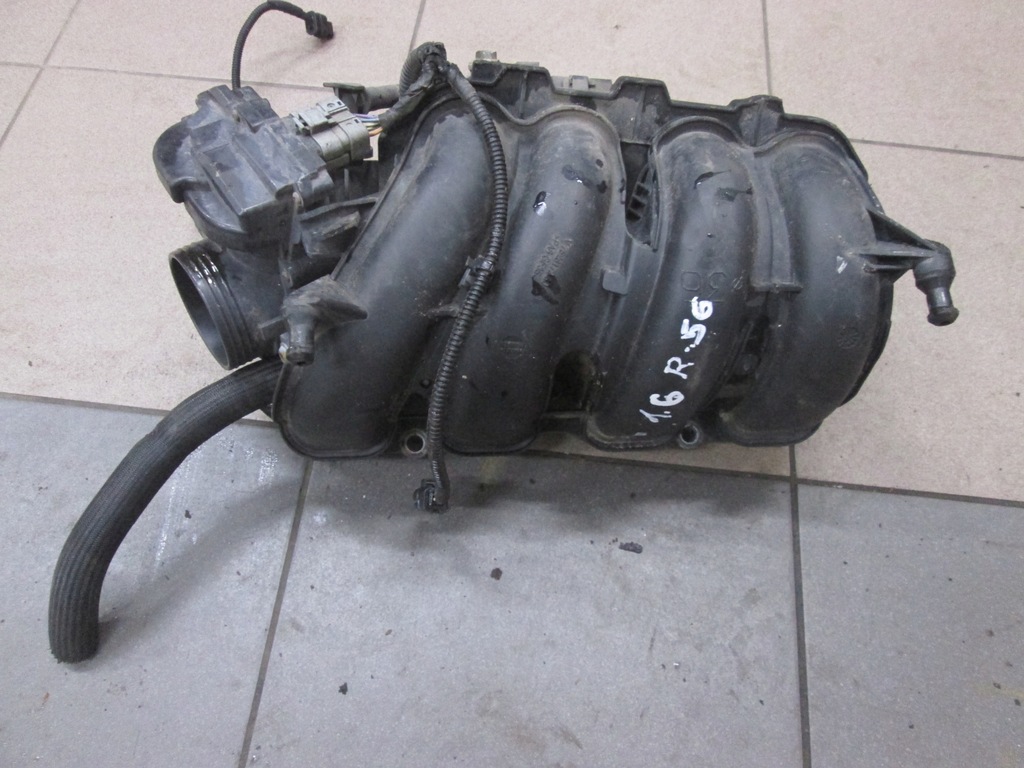 фото №1, Коллектор всасывающий дроссельная заслонка 755722280-04 mini r56