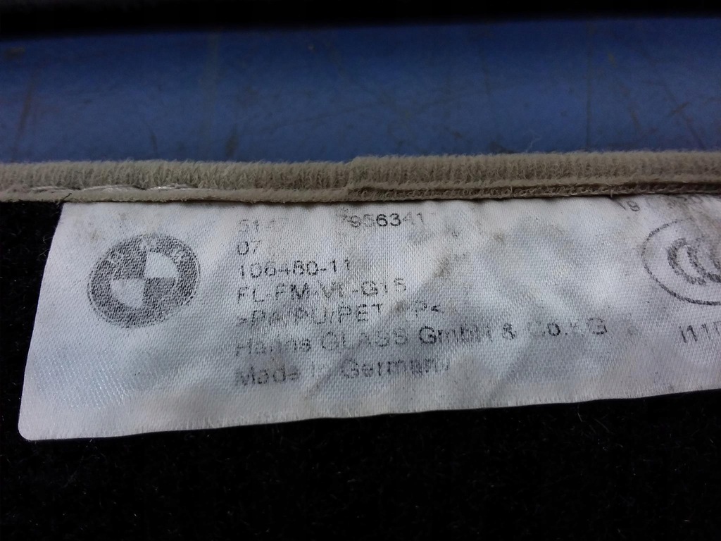 фото №7, Bmw 8 g14 g15 коврики велюровые oem комплект