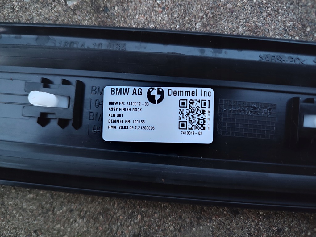 фото №10, Молдинг накладка порог перед передняя x-line bmw x3 g01