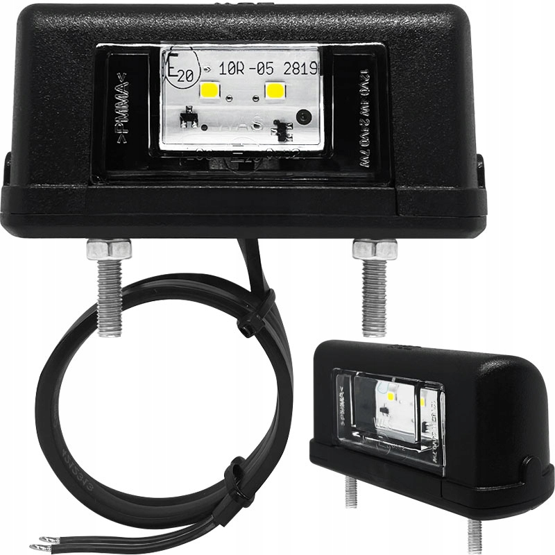 фото №1, Лампа номерного знака реєстраційний waś 244