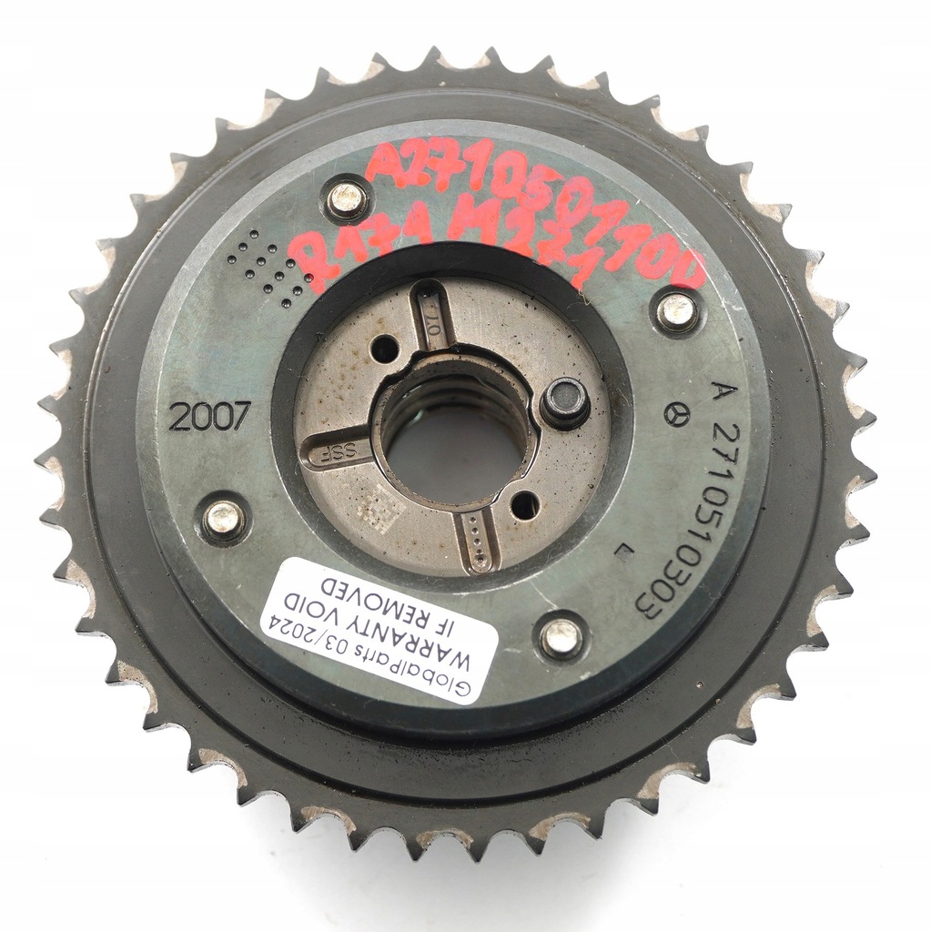 фото №1, Mercedes r171 бензин m271 варіатор вала розподільного валу випускний a2710501100