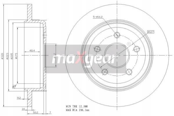 фото №6, Диск ham. jeep t. grand cherokee 05-/commander