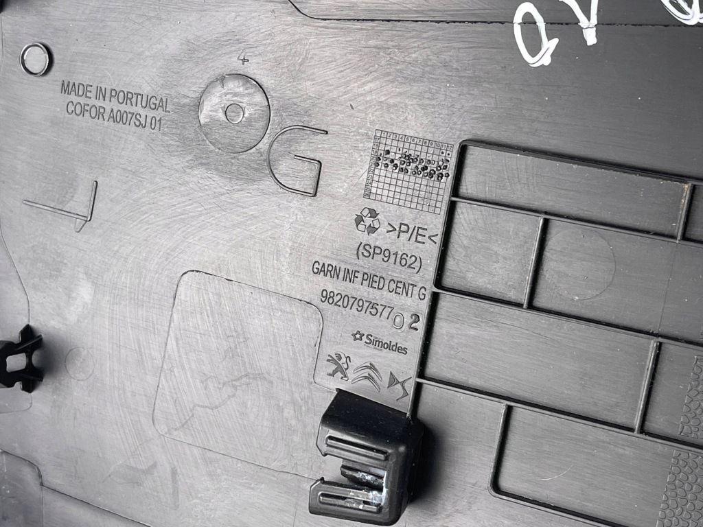 Защита стойка b нижняя левая сторона ds automobiles 3 crossback 9820797577 Цена