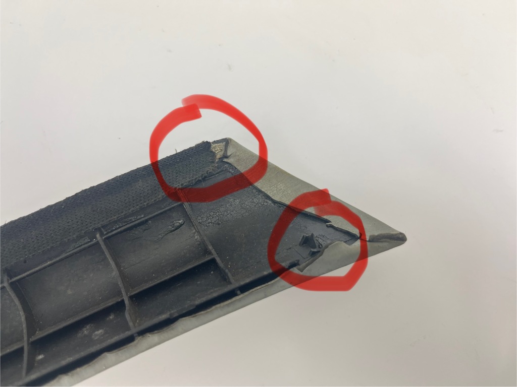 фото №9, Обшивка защита стойка a левая mercedes w201 190 2016921989