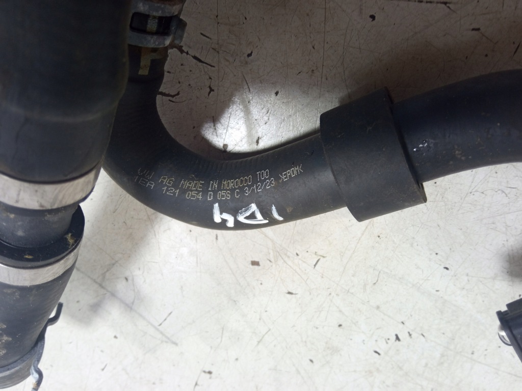 фото №4, Vw volkswagen id4 id.4 труба шланг wody клапан