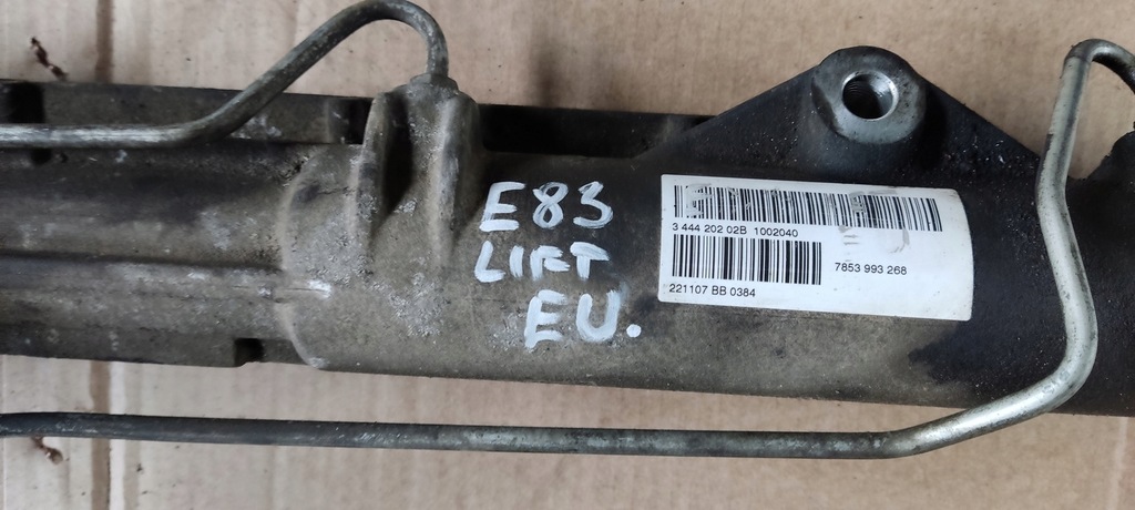 фото №6, Bmw x3 e83 lift трансмиссия рулевая рейка eu