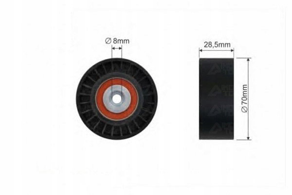 фото №2, Ролик напрямна caffaro