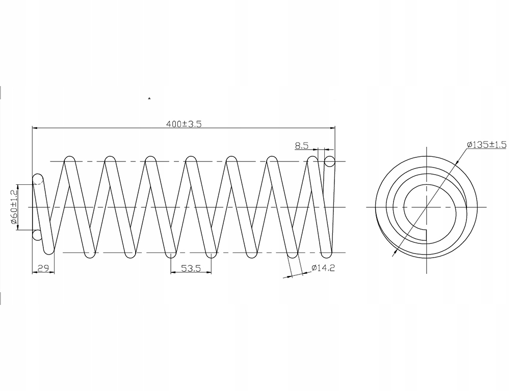 фото №1, Fast ft12209 пружина подвеска