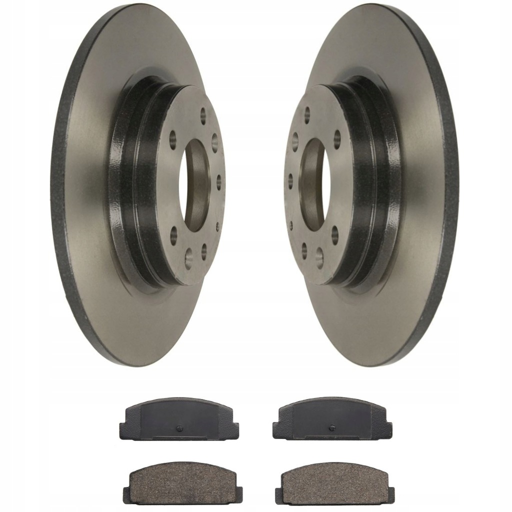 фото №1, Гальмівні диски + гальмівні колодки задня mazda 6 gg gy 2002- 626 v