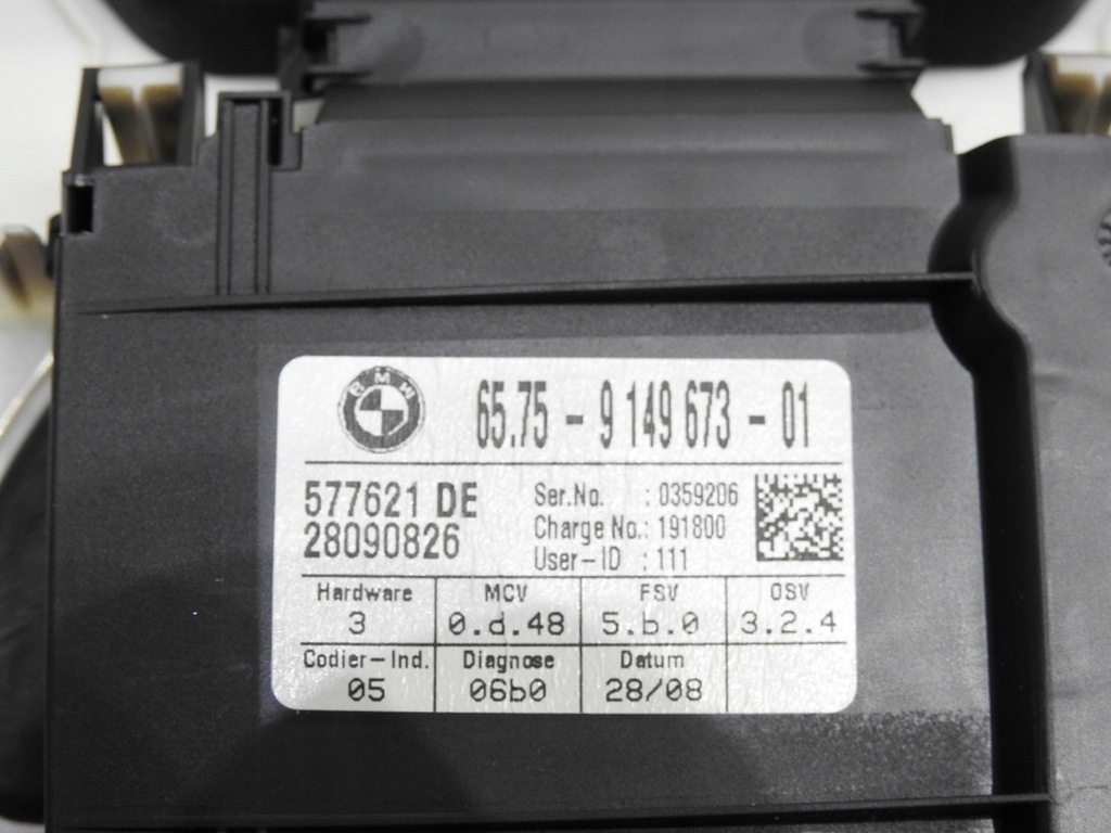 фото №8, Модуль ультразвуковой сигнализация bmw e60 e61 lift