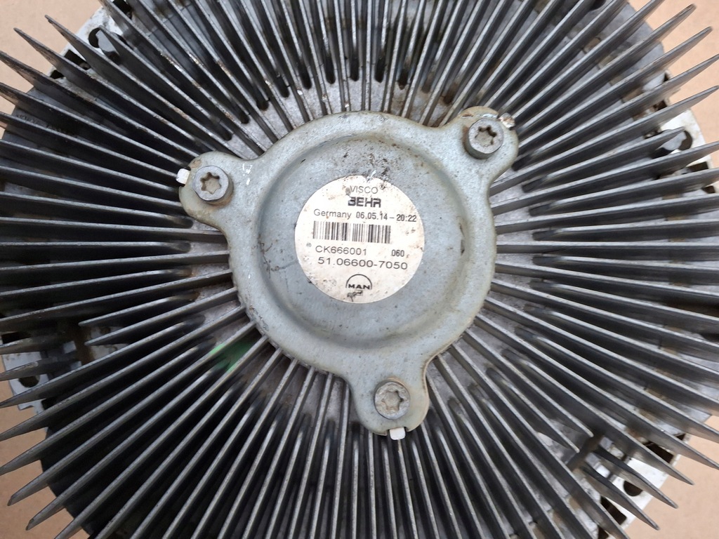 фото №7, Man tgx tgs euro 6 вязкостная муфта visco сцепление вентилятора 51066007050