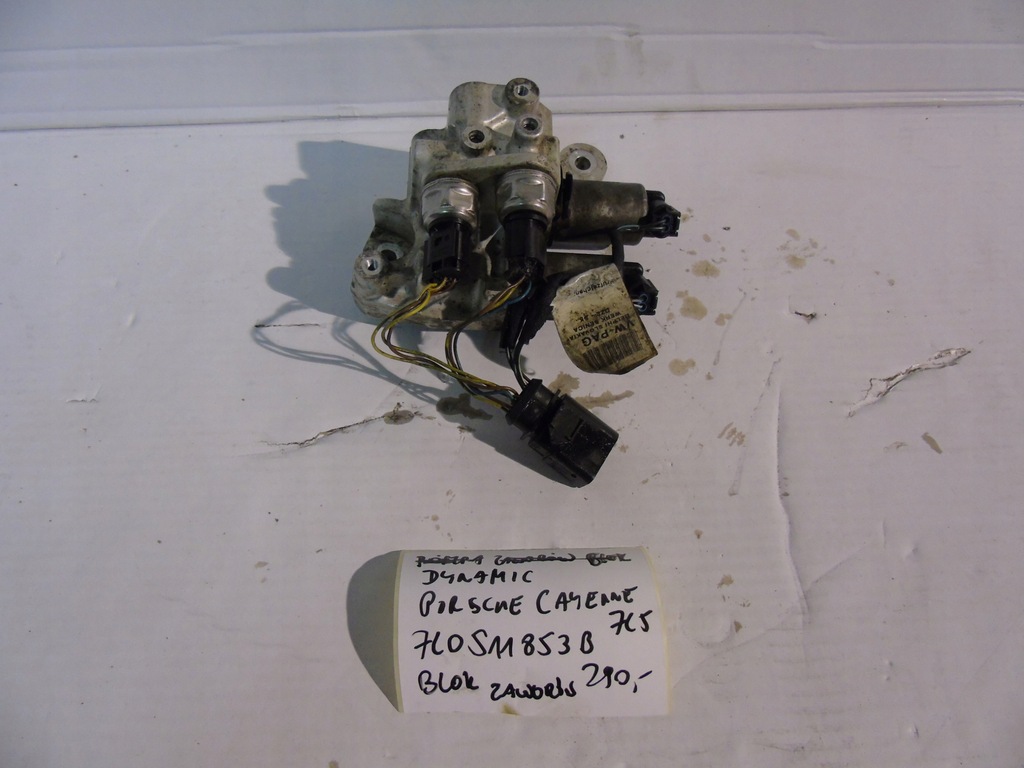 фото №1, Ideał. блок распределитель клапанов porsche cayenne 7l5