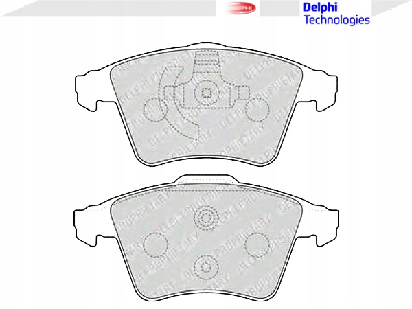 фото №9, Delphi lp2224 набор тормозных колодок тормозных, тормоза