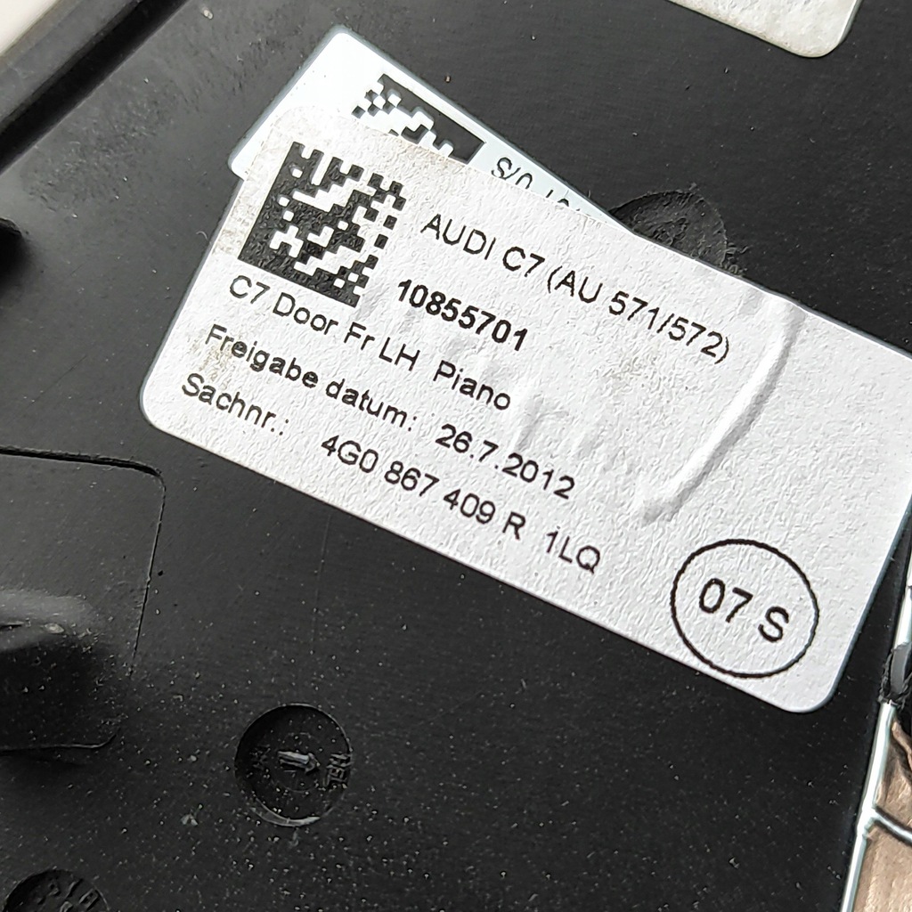 фото №5, Audi a6 s6 c7 4g 2017 ліва сторона обшивки / обшивка двері передніх