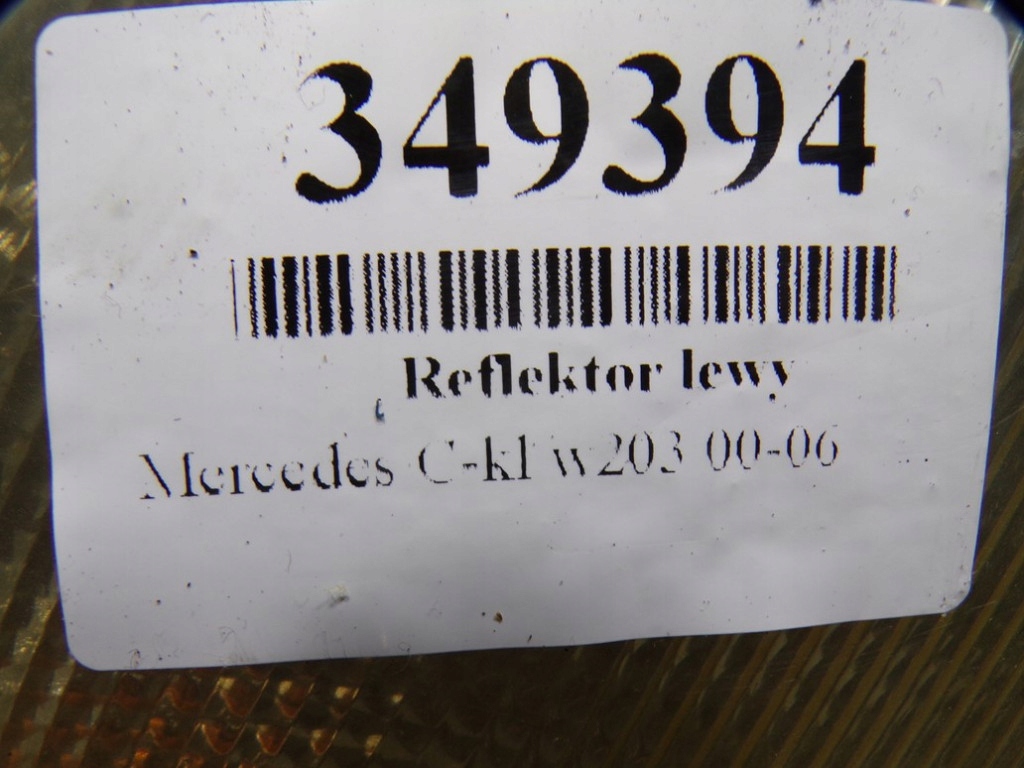 фото №8, Mercedes w203 фара левый передний лампа перед 1307329072