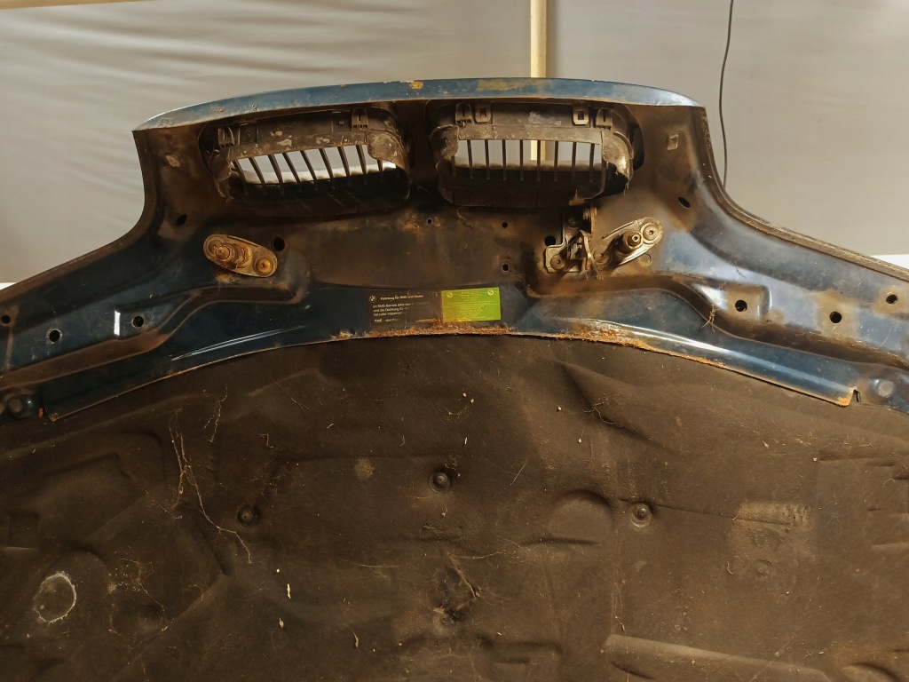 Bmw 3 e46 капот крышка двигателя седан универсал дорестайлинг  41618238461 Недорого