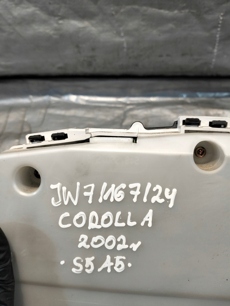 фото №10, Лічильник прилади toyota corolla ix e12 2002r 1.4b 16v оригінальний номер 838001h300