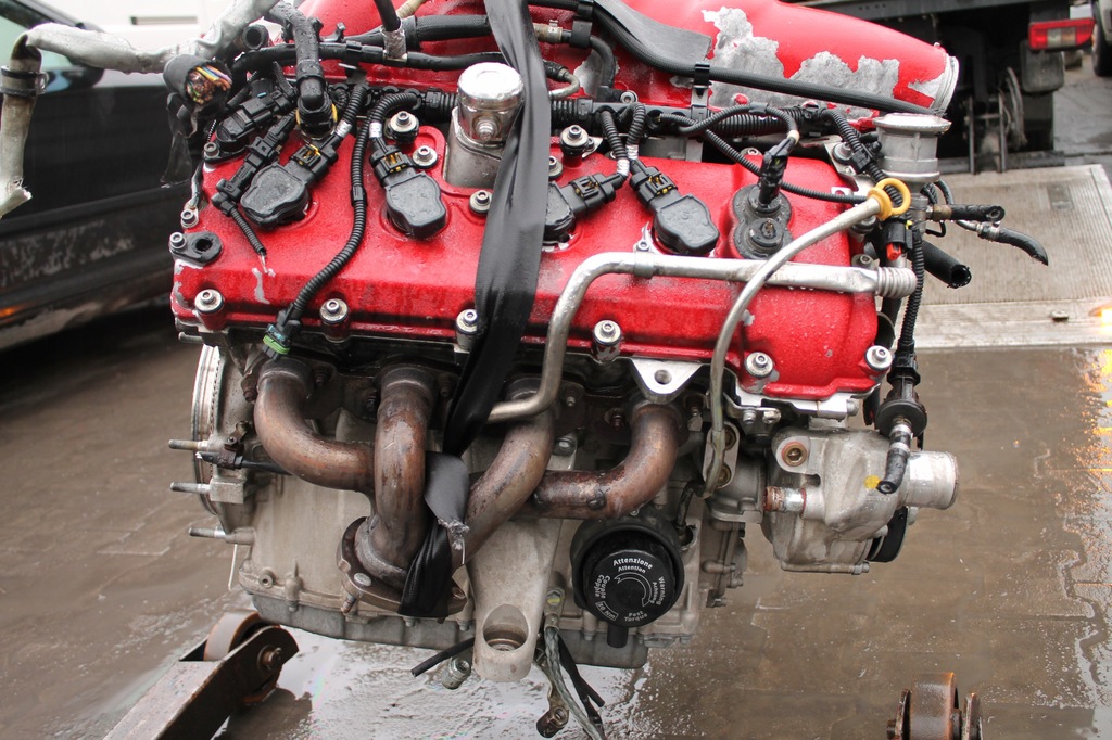 фото №7, Двигатель kompletny ferrari california f1361b 90 tys