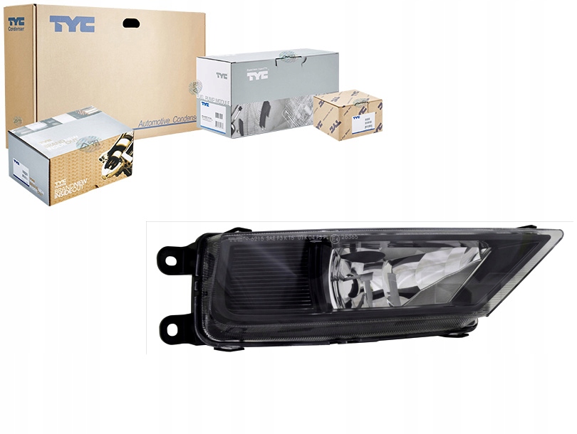 фото №1, Лампа протитуманна перед p vw tiguan ii t-roc 07.16- tyc