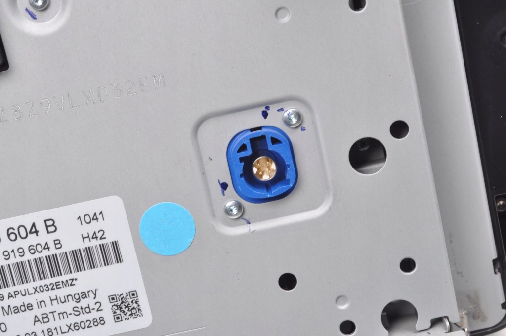 Купить Skoda fabia iii экран дисплей радио 6v0919604b