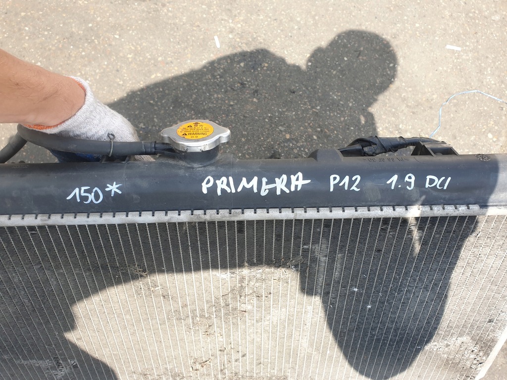 фото №5, Радиатор wody вентиляторы nissan primera p12 1.9 dci