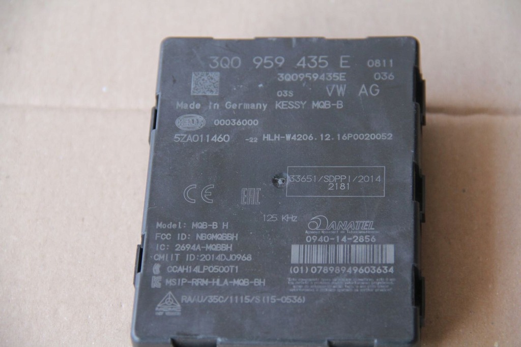 фото №6, Приборы бортовой компьютер ключи модули vw atlas 3cn920891a 03h907309k