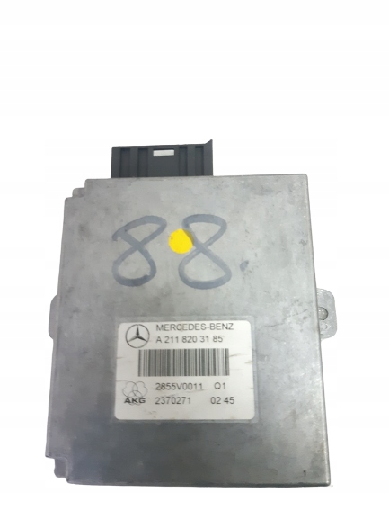 фото №1, Mercedes модуль бортовий комп'ютер блок керування a2118203185