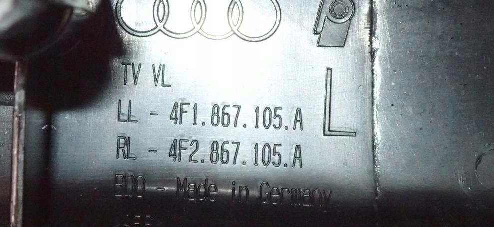 фото №9, Подлокотник левый перед 4f1867105a audi rs6 a6 c6