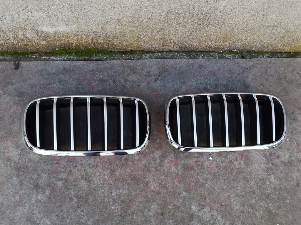 фото №1, Bmw x6 x-6 f16 x5 x-5 f15 решітка радіатора решітка радіатора решітки радіатора nowe оригінальний хром