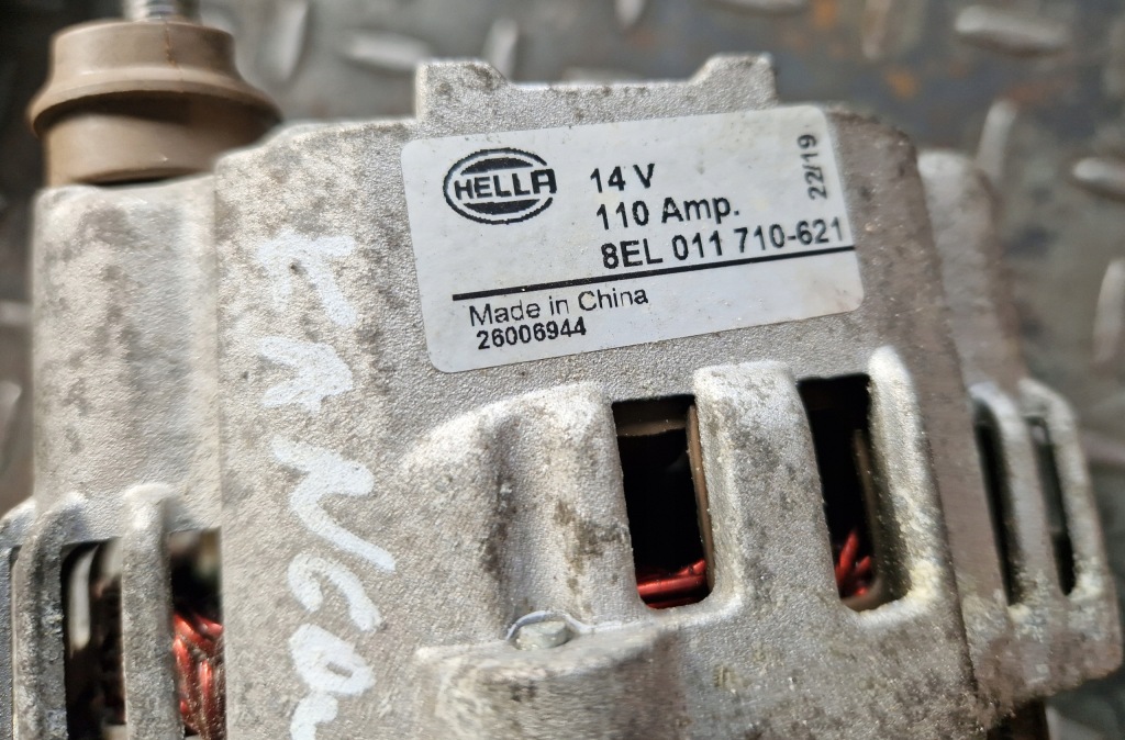 фото №3, Генератор renault kangoo 1.5dci 8el011710-621