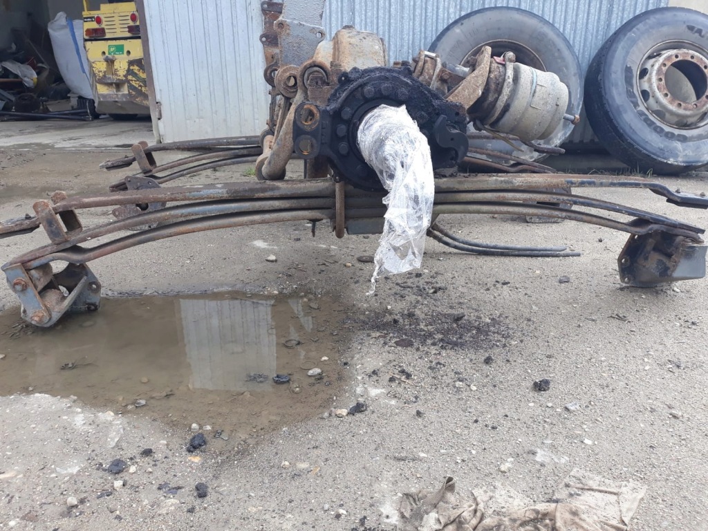 фото №5, Daf lf 55 балка мосту корпус міст, ресори, 22,5"