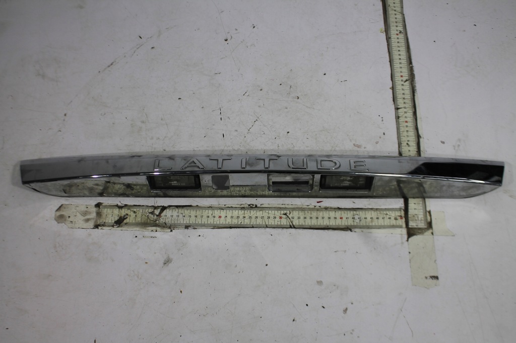 фото №1, Молдинг накладка кришки хром renault latitude 10-15