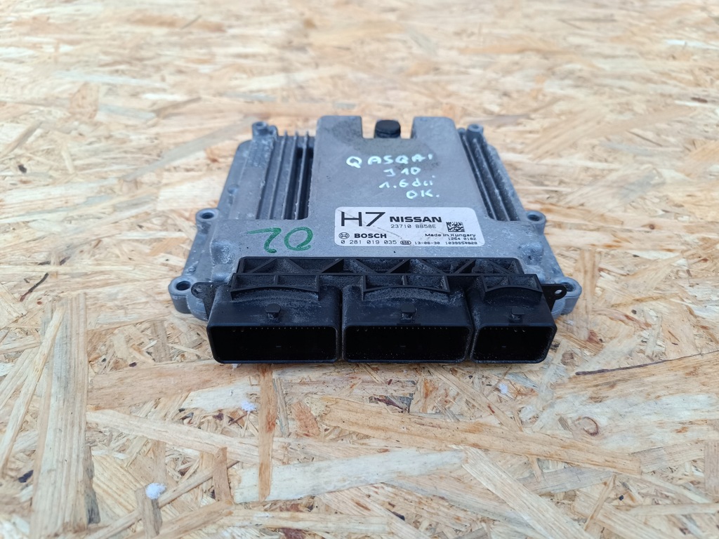 фото №5, Бортовой компьютер блок управления qashqai j10 , 0281019035