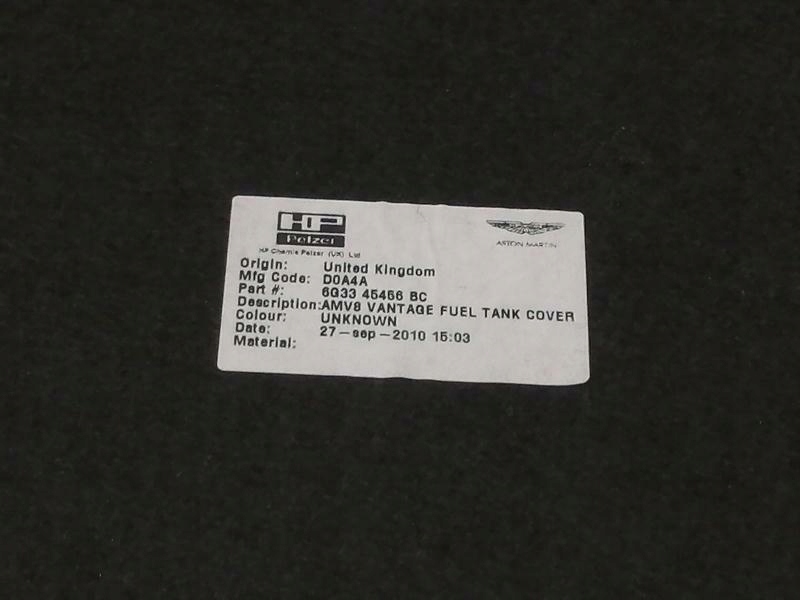 Aston martin vantage v12 v8 багаж compartment set trunk trim Доставка