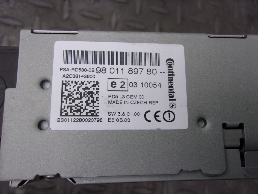 фото №2, Citroen c4 ii b7 радіо 9801189780