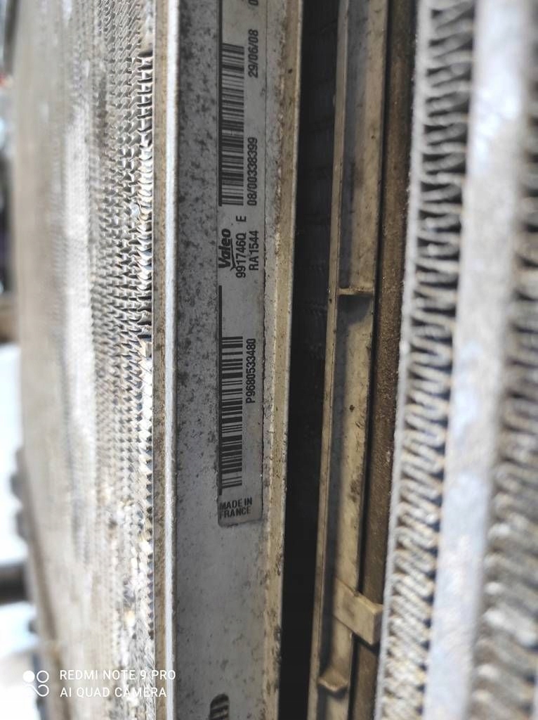 фото №14, Peugeot 308 i t7 lift 1.6 e-hdi pas передній підсилювач радіатор радіатор