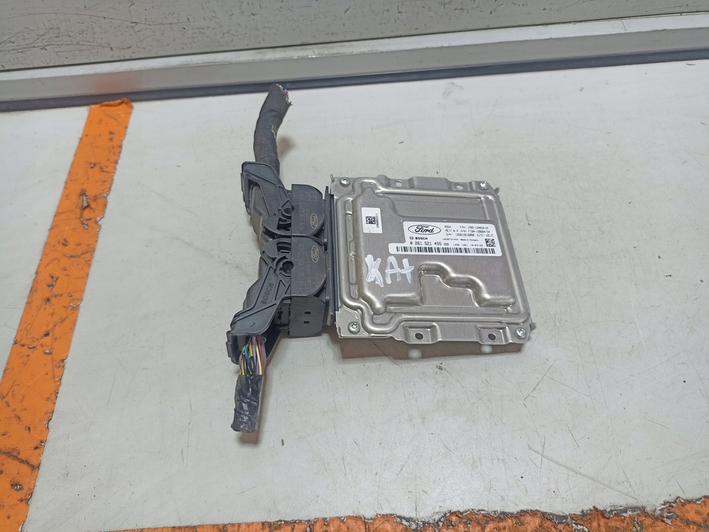 фото №1, Ford ka plus lift бортовой компьютер j7b5-12a650-df 1.2 b