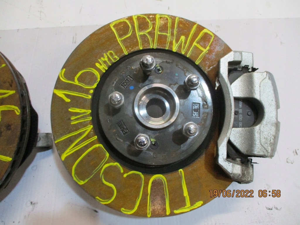 фото №6, Поворотный кулак поворотный кулак hyundai tucson iv 1,6hyb